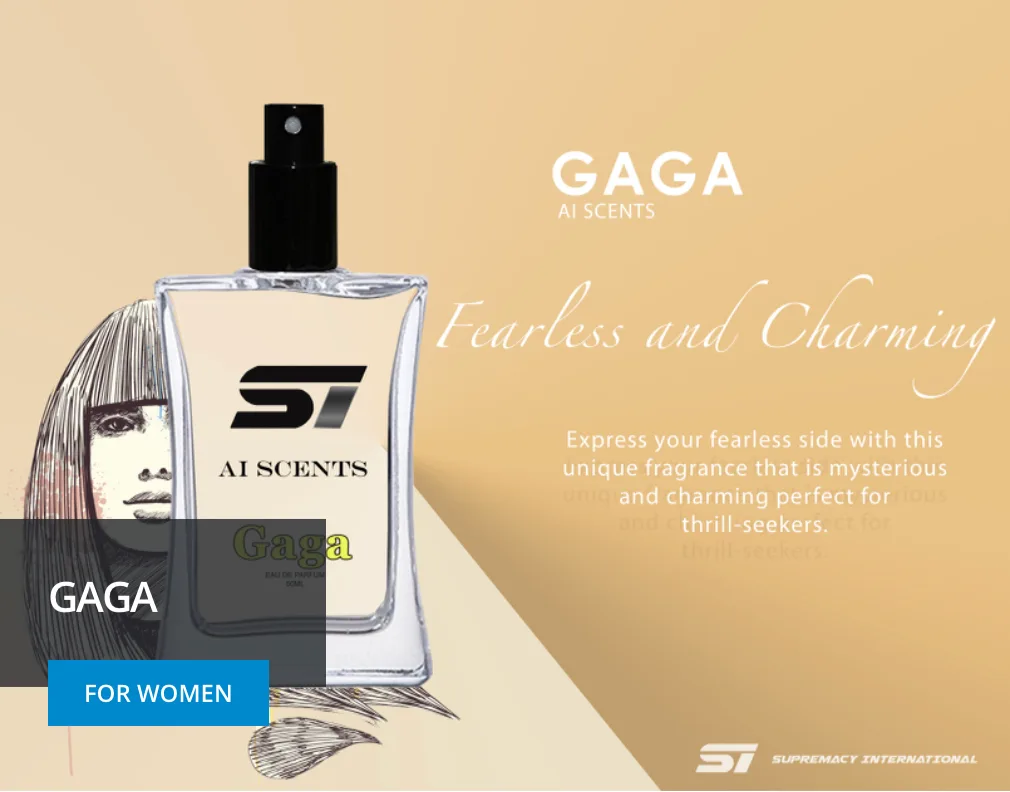 Ai Scents Gaga fragrance visual for women